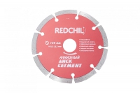 Диск отрезной алмазный  СЕГМЕНТ 125 мм RED CHILI в Орехово-Зуево СтройДвор на Карболите