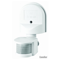 Camelion датчик движения ИК LX-16C 1200W 12м белый IP44 в Орехово-Зуево СтройДвор на Карболите