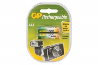 Аккумулятор GP AAA 1000mAh Ni-MH 2 шт в Орехово-Зуево СтройДвор на Карболите