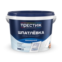 ПРЕСТИЖ Шпатлевка акриловая ФИНИШНАЯ 3 кг в Орехово-Зуево СтройДвор на Карболите