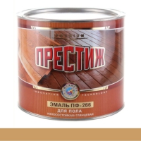 Эмаль для ПОЛА и ЛЕСТНИЦ быстросохнущая СВЕТЛЫЙ ОРЕХ 1,9 кг в Орехово-Зуево СтройДвор на Карболите
