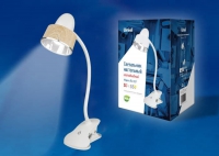 Uniei TLD-557 5W/5500K Светильник наст.КОРИЧНЕВЫЙ,ПРИЩЕПКА,сенсорн.выкл.Dimmer в Орехово-Зуево СтройДвор на Карболите