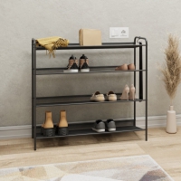 Подставка для обуви ВЕРОНА 34 БЕЛЫЙ /4 полки/ 87х79х30 см ПДОВ34Б в Орехово-Зуево СтройДвор на Карболите