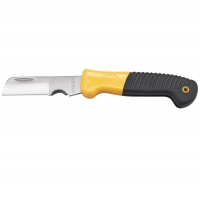 FIT ПРОФИ Нож электрика складной 80мм прорезин.ручка 10526 в Орехово-Зуево СтройДвор на Карболите