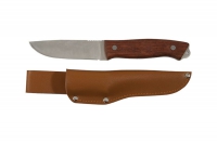 Нож туриста нерж.сталь,дерев.ручка лезвие 105мм 10730 в Орехово-Зуево СтройДвор на Карболите