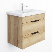 Onika Тумба ЛЕГРАН 70 ДУБ ГАЛИФАКС + умывальник ФОСТЕР-70 (Kirovit) в Орехово-Зуево СтройДвор на Карболите