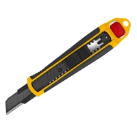 DENZEL Нож 18мм корпус ABS+TPR,торцевой зажим 78903 в Орехово-Зуево СтройДвор на Карболите