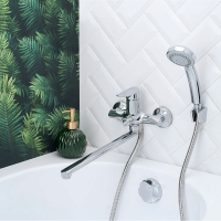 BOOU B8274-18F Смеситель для ванны однорыч. ИЗ ЛАТУНИ в Орехово-Зуево СтройДвор на Карболите