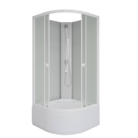 Niagara CLASSIC Душ.кабина NG-2310-14RP ПРАВАЯ 120х80х215 высокий поддон 40см,стекло матов.4 места в Орехово-Зуево СтройДвор на Карболите