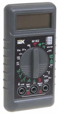 IEK Мультиметр Compact М182 цифровой TMD-1S-182 в Орехово-Зуево СтройДвор на Карболите