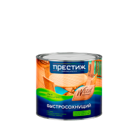 ПРЕСТИЖ Лак быстросохнущий АКРИЛАТЕКС матовый 0,9 л в Орехово-Зуево СтройДвор на Карболите