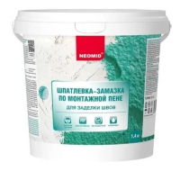 NEOMID Шпатлевка по МОНТАЖНОЙ ПЕНЕ 1,4 кг в Орехово-Зуево СтройДвор на Карболите