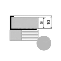 Порог-кант ПК 01 1,80 м алюминиевый в Орехово-Зуево СтройДвор на Карболите