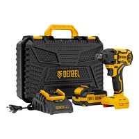 DENZEL CIDH-BL-20-270 ВИНТОВЕРТ ударный АККУМУЛЯТОРНЫЙ бесщет.20В С ОДНИМ АККУМ. 26514 в Орехово-Зуево СтройДвор на Карболите