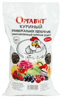 КУРИНЫЙ ПОМЕТ гранулированный 10 кг (15 л) в Орехово-Зуево СтройДвор на Карболите