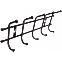 Вешалка настенная с полкой NIKA 5 КЮЧКОВ 52,5 x 30 x 23,5 см МЕДНЫЙ АНТИК ВНП4/А в Орехово-Зуево СтройДвор на Карболите