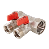 VALTEC Коллектор с отсекающими кранами 1