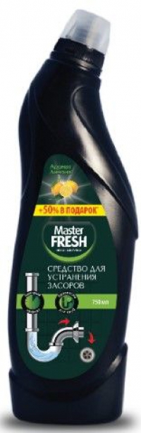 MASTER FRESH Гель от засоров 750 мл в Орехово-Зуево СтройДвор на Карболите
