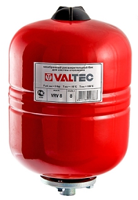 Бак расширительный VALTEC для отопления 24 л красный в Орехово-Зуево СтройДвор на Карболите