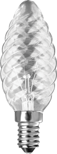 Лампа накаливания MIC Camelion 60/TC/CL/E14 прозрачная свеча витая в Орехово-Зуево СтройДвор на Карболите