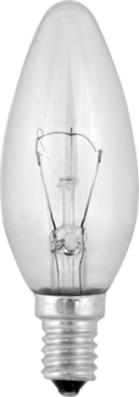 Лампа накаливания MIC Camelion 60/B/CL/E14 прозрачная свеча в Орехово-Зуево СтройДвор на Карболите