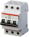 ABB автоматический выключатель (УЗО) SH203L 3P 63А 4.5кА х-ка С