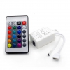 Контроллер для управления светодиодной лентой RGB 72Вт с пультом 24 кнопки