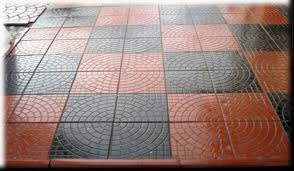 Плитка тротуарная 400х400х40 КРАСНАЯ