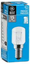 Лампа накаливания GE P1 E14 15W для холодильников