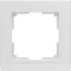 Рамка 1 пост Белый WL04-Frame-01-white