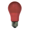 Лампа светодиодная Ecola ЛОН A55 E27 8W 108x55 Красная K7CR80ELY