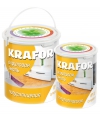 KRAFOR Эмаль акриловая Супербелая полуглянец 1 кг