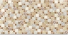 Листовая панель ПВХ мозаика Ракушка песчаная 480 х 960 мм