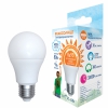 Лампа светодиодная матовая Uniel LED-A60-9W/4000К/E27/FR/RA95 PLK01WH белый свет