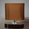 Настольная лампа 2404+826 коричневый/коричневый абажур