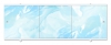 Экран для ванной ПРЕМИУМ 1,68 Голубой