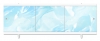 Экран для ванной п/в Монолит - М 1,68 Голубой