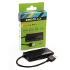 Разветвитель USB-4USB 2А черный ERGOLUX SLP01-C02