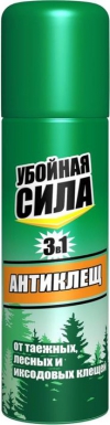 УБОЙНАЯ СИЛА АНТИКЛЕЩ Аэрозоль от  клещей 150 мл