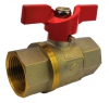 Кран шаровой газовый 3/4 г/г (бабочка)