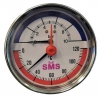 SMS-336G Термо-манометр 10 bar горизонтальный