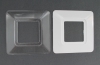 Защитная накладка на стены под выкл. прозрачная 140х140 мм ЮЛИГ 735212.410-01