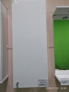 Навесной шкаф в ванную одностворчатый